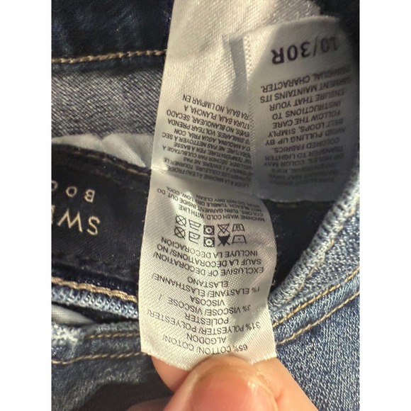 Lucky Brand Sweet Boot Jeans Womens 10/30 Regular Blue Stretch Bootcut Denim - Picture 9 of 11